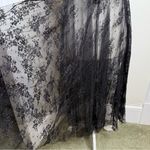 Only Hearts Vintage  NYC Helena Stuart Sheer Black Lace Negligee Lingerie Medium Photo 2