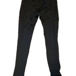Nwot High Waisted Fishnet Leggings With Pockets Sexy Athletic Sporty Lounge Ever Black Size XS Photo 2