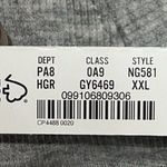 Madewell  Fine Rib Crewneck Long Sleeve Tee T-shirt Heathered Gray Size XXL NG581 Photo 7