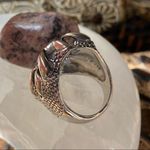 Mens Claw And Skull Biker Stainless Steel Ring Size 8 Photo 2
