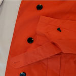 Anne Klein Red Trench Coat Photo 4