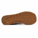 New Balance NEW Size 12 Womens 574 Classic Grey Red Sneakers logo WL574BCZ Photo 3