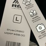 Reebok Nwt  zippered sweater large Photo 3