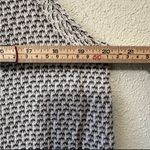 We The Free  Cowl Neck Black and White Knit Tank Top Large Photo 5