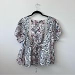Tularosa peacock moonrise blouse floral boho Photo 5