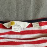 Boden Red and White Striped Dress EUC Size 10P Photo 3