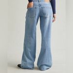 PacSun  Casey Low Rose Baggy Jeans (Light Wash) Photo 4