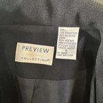 Nordstrom  Preview Collection Black Button Front Blazer Size 6 Photo 7