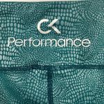 Calvin Klein  Performance size Small wick teal silver‎ athletic biker shorts Photo 4