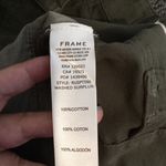 Frame  Relaxed Utility Pant In Olive Green Surplus Cropped Womens 29 Photo 6