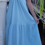 Blue Maxi Dress Photo 1