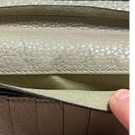 Fendi Peekaboo Beige Selleria Long Calfskin Trifold Wallet Photo 2