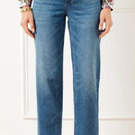 Talbots Stovepipe Ankle Jean Mid Rise Straight Kingston Wash Size 12 Photo 0