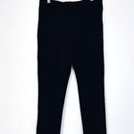 Chico's So Slimming Juliet Ankle Pants Black Ponte Knit Pull On Casual Size 1 Photo 0