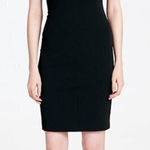 Calvin Klein New  RUFFLED ONE SHOULDER SHEATH DRESS Womens Size 6 Black‎ Photo 0