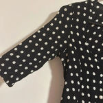 For Love & Lemons  Austin black white mini dress floral print daisy cottagecore Photo 6