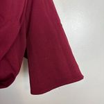 La Femme  One-Shoulder Jersey Gown in Burgundy Size US 4 Photo 7