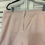Weatherproof  Pink And White Stripe‎ Seersucker Bermuda Shorts Size 10 Photo 3