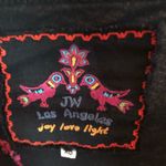 Johnny Was Dress Floral Roses Embroidered on Black Background Dress Sz XS GUC Photo 6