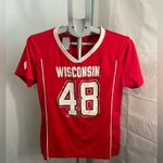 Rivalry Threads Women’s NCAA / Football Wisconsin Badgers jersey size large Photo 1