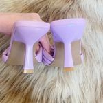 Steve Madden  Lavender Purple Twinkled Soft-Volume Knotted Dress Mules Size 6.5 Photo 5