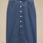 Banana Republic Denim Midi Skirt Photo 7