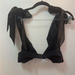 Anthropologie NWT By Bow-Shoulder Mesh Triangle Bra Photo 5