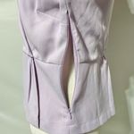 J.Crew Drapey Crepe Faux Wrap Shawl Collar Long Sleeve Top AE875 Lavender Size 2 Photo 17