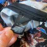 Lulus  wide leg floral blue and black pants | small Photo 5