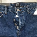 BDG NWT Urban Outfitters  Straight + Narrow Destroyed Hem High Rise Denim Jean Photo 2
