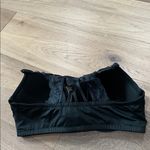 Cacique Shimmer Black Lace Strappy Front-Close Boost Plunge Bra Sz 44DD Photo 12