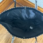 Victoria's Secret Victoria’s Secret Pink Striped Weekender Faux Leather Tote Bag NWT Photo 7