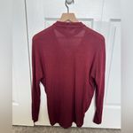 Moa Moa  Long Sleeve Shirt with Cut Out Neck, women’s medium Photo 2