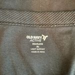 Old Navy  Women XL Black Seamless Sports Bra Light Support Ribbed Athleisure Photo 5