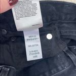 AGOLDE Cherie Black Distressed Straight Leg Jeans Photo 4