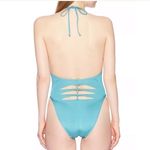 The Bikini Lab NWT Teal One Piece Swim Suit Size S Photo 1