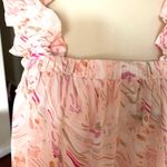Entro  Babydoll Floral Tank Top Size Large Photo 3