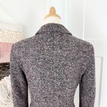 Max Mara  Vintage Tweed Blazer Black Pink Sz 8 US Photo 7