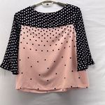 Talbots ‎ Womans Blouse Size 1XP Polka Dot Professional Office Career Work Career Photo 5