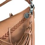 The Sak  Kyetra Leather Shoulder Hobo Bag Brown Embroidered City Office Chic Boho Photo 5