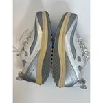 Skechers Shape-Ups White/Blue/Silver Athleisure Walking Sneakers Sz 11 Photo 5