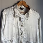 J.Crew NEW Lady shirt-jacket in luster crepe XL Photo 3