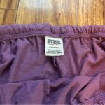 PINK - Victoria's Secret VS Pink Purple Joggers Women Size Large. Lightweight Comfy Photo 3
