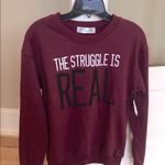 Wound Up Comfy Lightweight Sweatshirt The Struggle is Real Photo 10