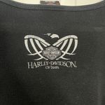 Harley Davidson Biker Black Rhinestone Studded Long Sleeve Shirt Top Women's 2X Photo 6