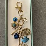 Atterri Bohemian Freshwater Pearl Abstract Religious Gold Bag Charm NEW $118 Photo 4