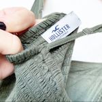 Hollister  Green Button Sleeveless Romper Size Medium Photo 7