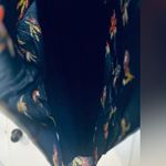 Madewell ATRIUM MIDI SKIRT BIRD OF PARADISE TROPICAL FLORAL NIGHTFALL BLUE 10 Photo 3