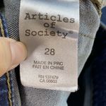 Articles of Society Jeans Womens 28x25 Heather High Rise worn blue Denim Photo 7