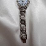 Anne Klein SILVER TONE AK  DIAMOND DIAL WATCH Photo 6